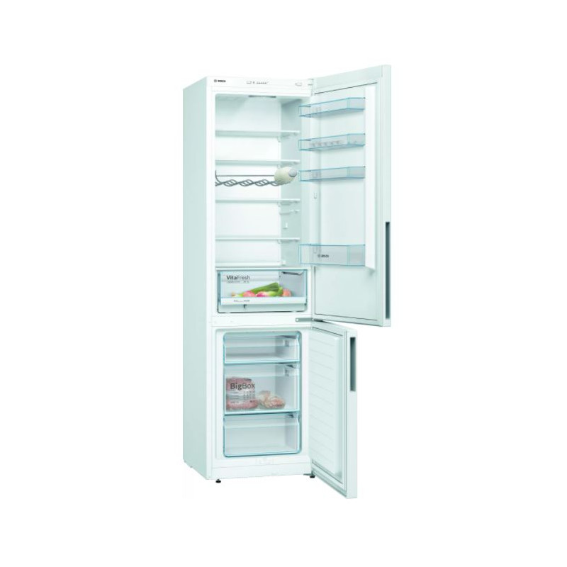Šaldytuvas su šaldikliu BOSCH KGV39VWEA, 201 cm, baltos sp. - 2