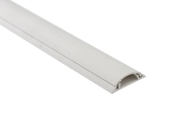 Grindinis kanalas 50 x 10 mm, 2m, baltos sp.-0