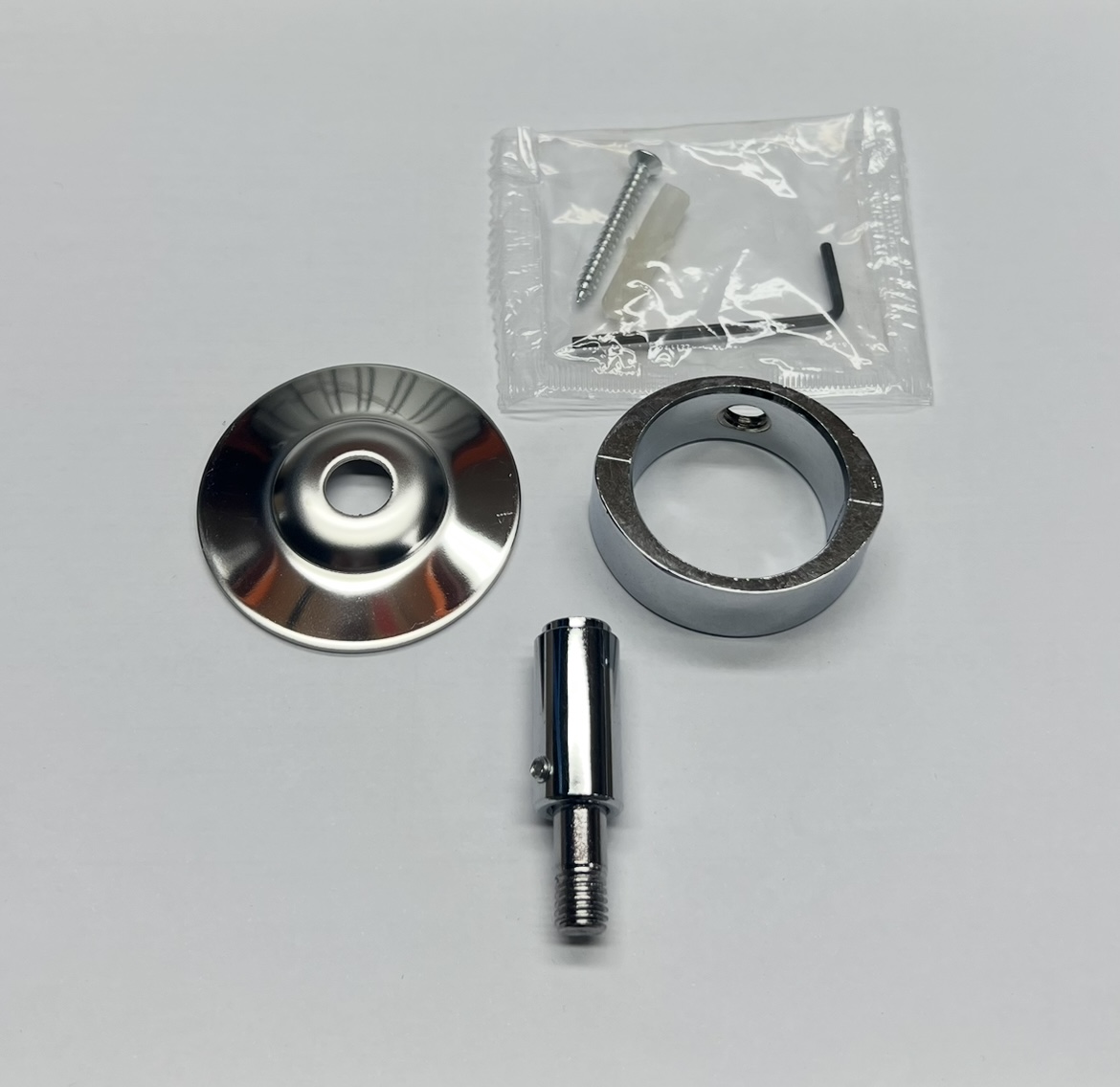 Rankšluosčių džiovintuvo laikiklis GT04007, 1", chrom. - 2