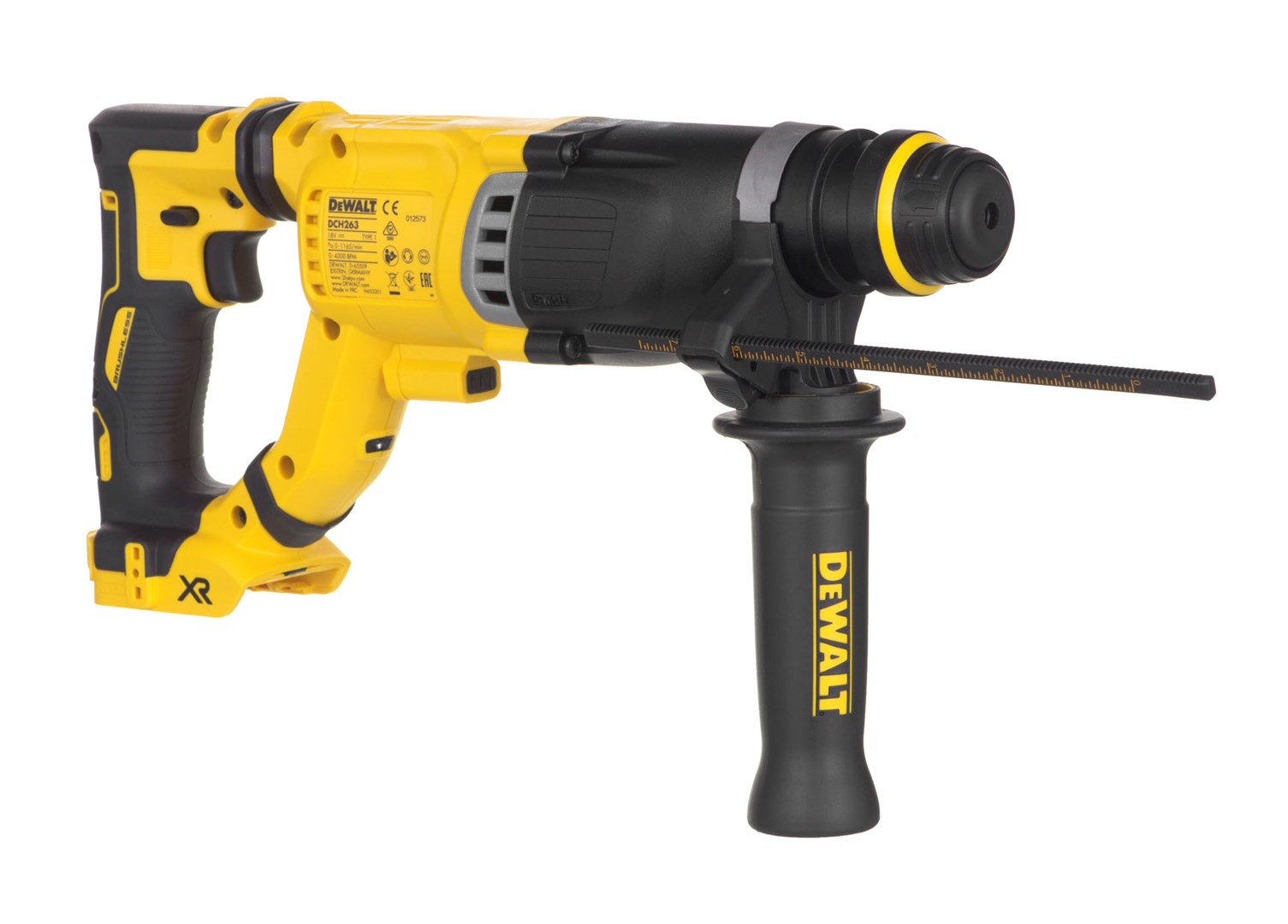 Akumuliatorinis perforatorius Dewalt DCH263N-XJ, 18 V - 1