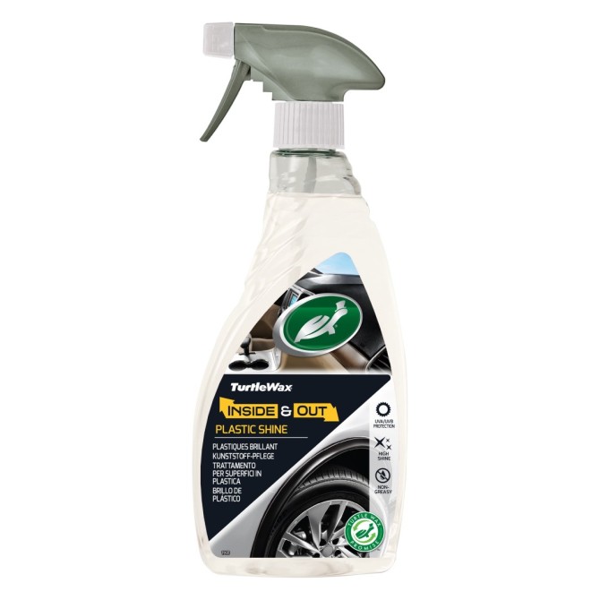 Vidaus ir išorės plastikų valiklis, apsauga TURTLE WAX, 500 ml-0