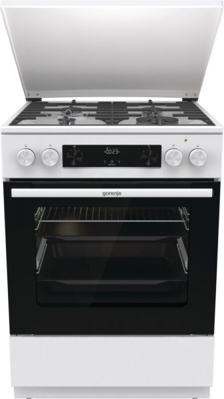 Dujinė viryklė su elektrine orkaite GORENJE GKS6C71WA-0
