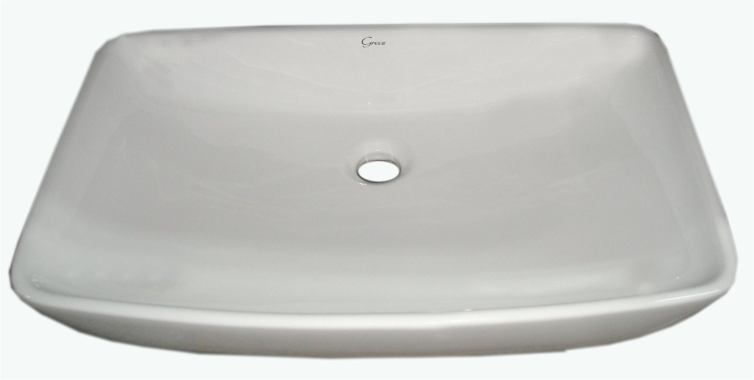 Praustuvas GRG-4942, keramikinis, 600 x 380 x 130 mm