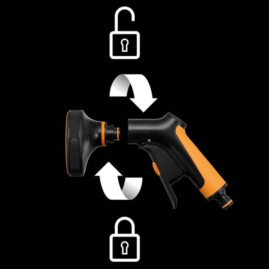 Daugiafunkcinis laistymo pistoletas FISKARS Comfort - 6