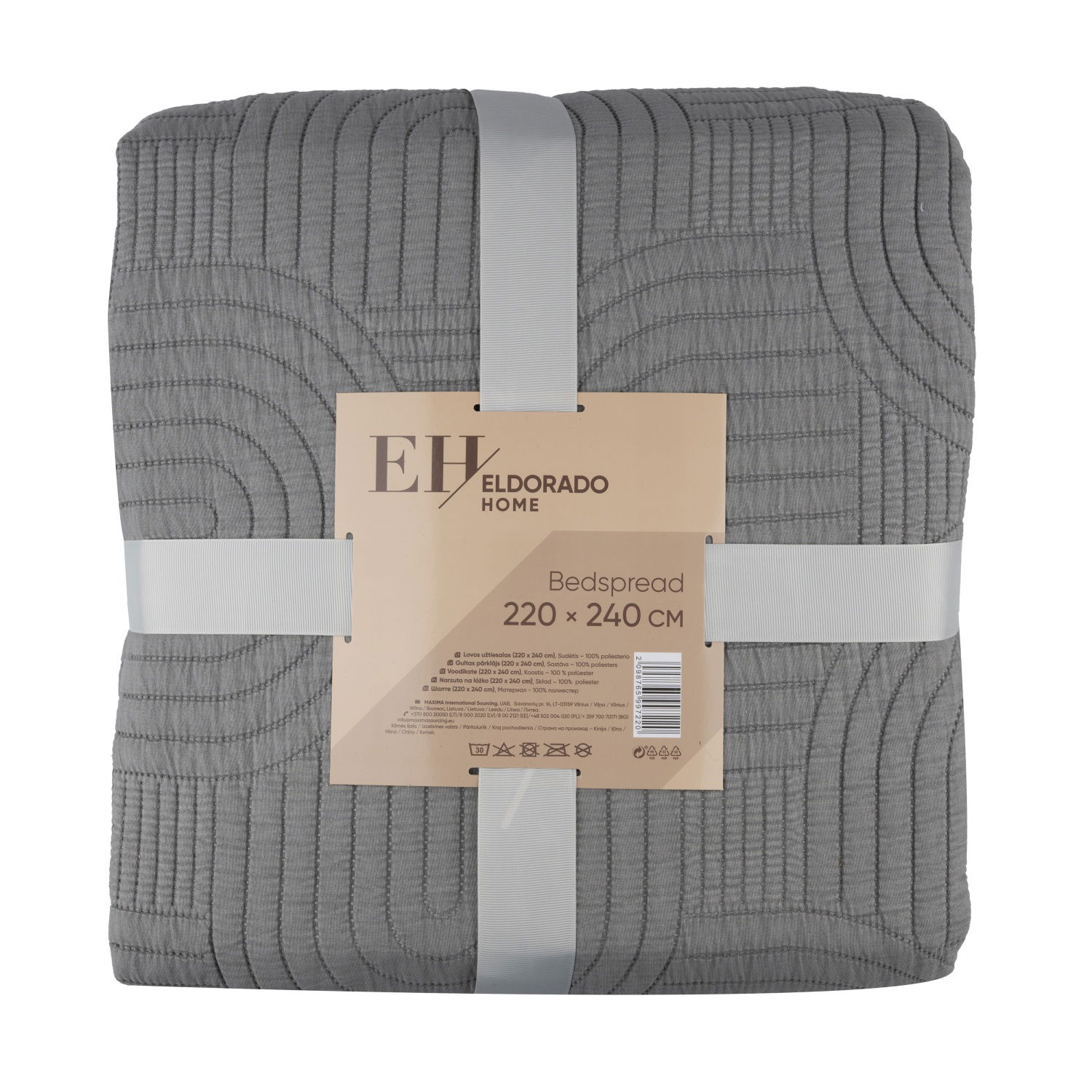 Lovos užtiesalas ELDORADO HOME, 220 x 240 cm, 2-jų spalvų, 100% poliesterio - 4