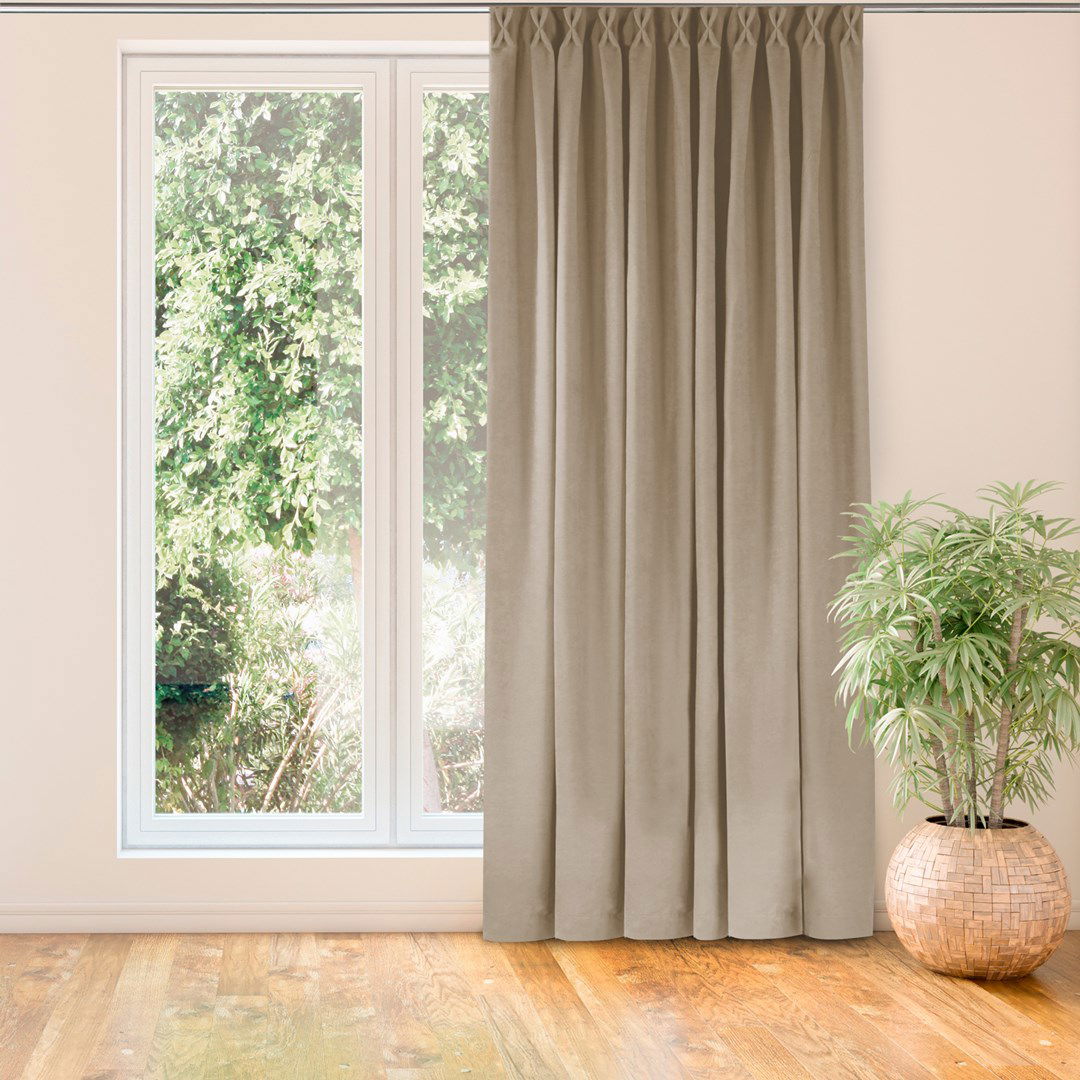 Naktinė užuolaida MILANA BEIGE FLEX, 220x245 cm - 2