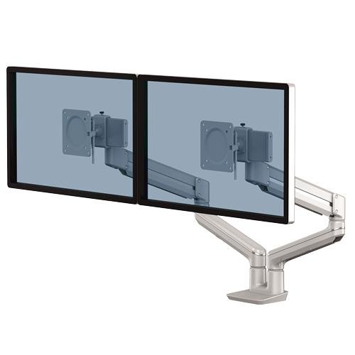 Monitorių laikiklis FELLOWES 8613101, sidabro-0