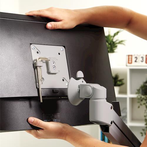 Monitorių laikiklis FELLOWES 8613101, sidabro - 5