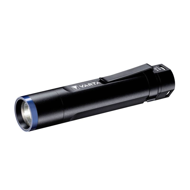 LED pakraunamas žibintuvėlis VARTA Night Cutter, 5W, 400 lm, pakraunamas USB, šviečia iki 22 val-1