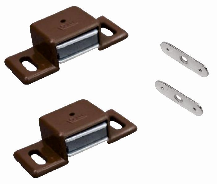 Magnetinis fiksatorius su plokštele, rudos sp., 2 kompl.-0