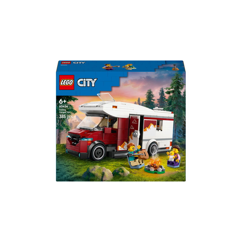 Konstruktorius LEGO City Great Vehicles Holiday Adventure Camper Van - 1