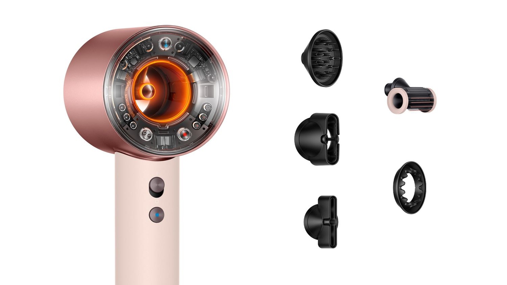 Plaukų džiovintuvas DYSON HD16 Supersonic Nural, Ceramic Pink/Rose gold - 5