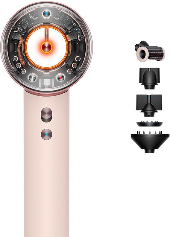 Plaukų džiovintuvas DYSON HD16 Supersonic Nural, Ceramic Pink/Rose gold - 3