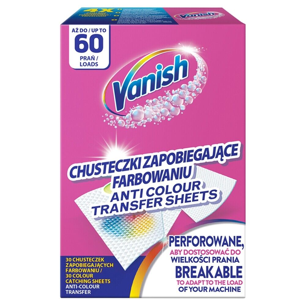 Skalbimo lapeliai VANISH, 60 vnt-0