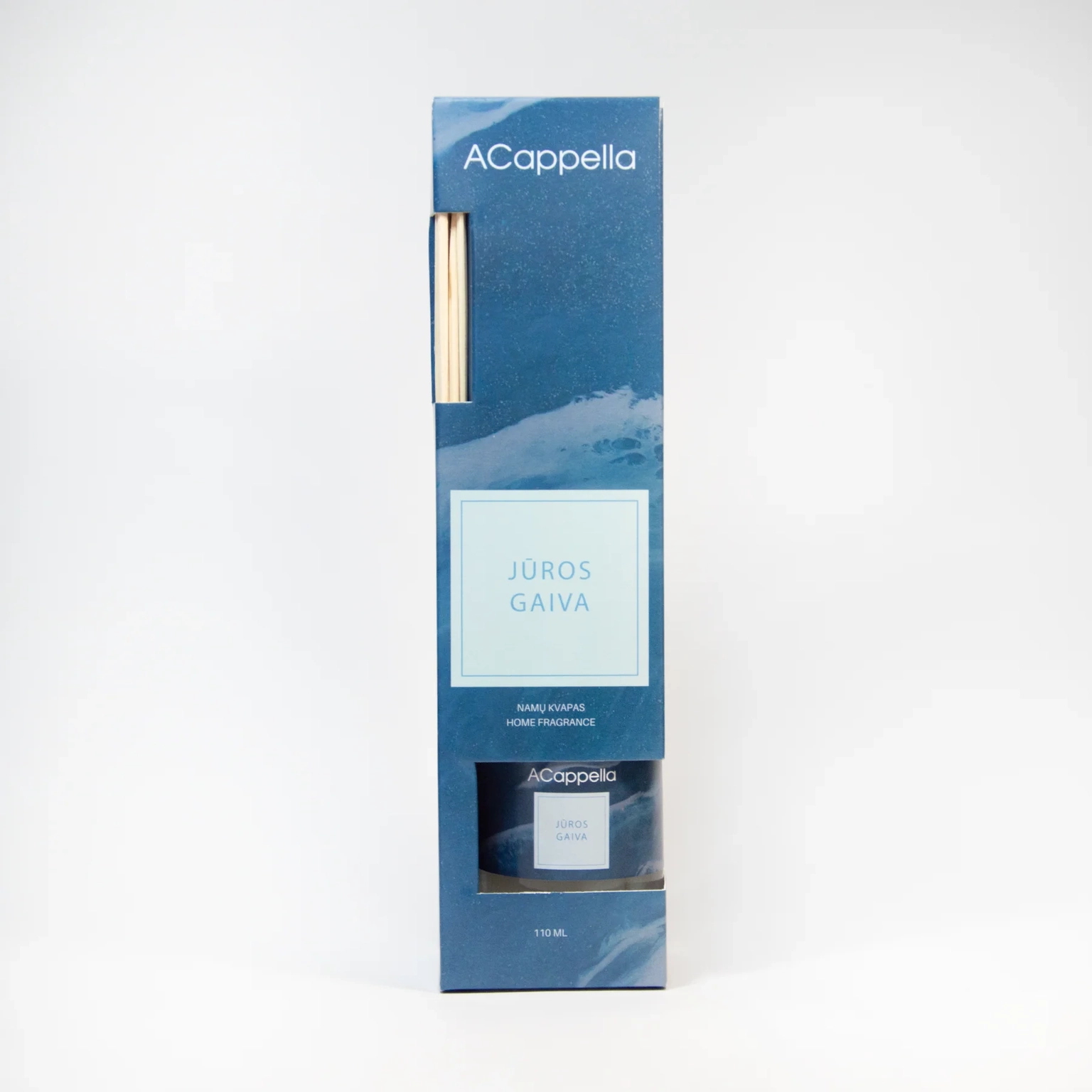 Namų kvapas su lazdelėmis ACAPPELLA JŪROS GAIVA, 110 ml-0