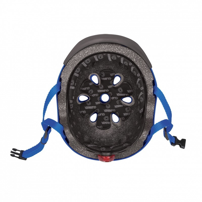 Šalmas Globber Elite Lights Racing, 507-300, mėlynas - 3