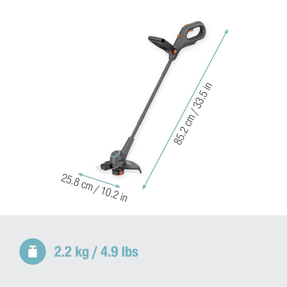Akumuliatorinė žoliapjovė GARDENA EASY TRIM 25 18V, 2.1 kg, be akumuliatoriaus ir įkroviklio - 3