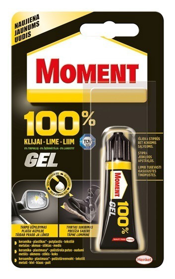 Universalūs klijai MOMENT 100 % GEL, 8 g-0