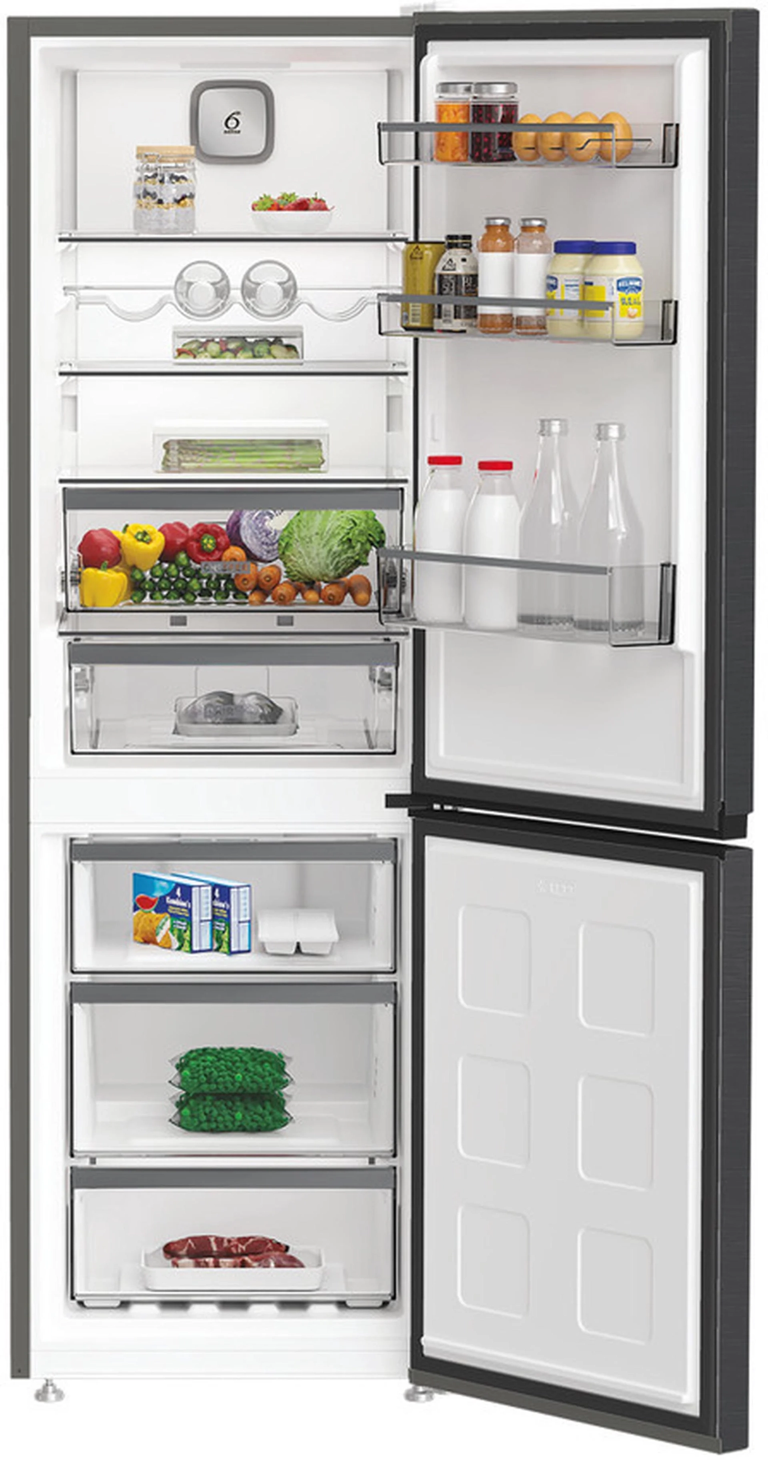 Šaldytuvas su šaldikliu WHIRLPOOL WHK 26362 XBR4E, 186,5 cm - 4