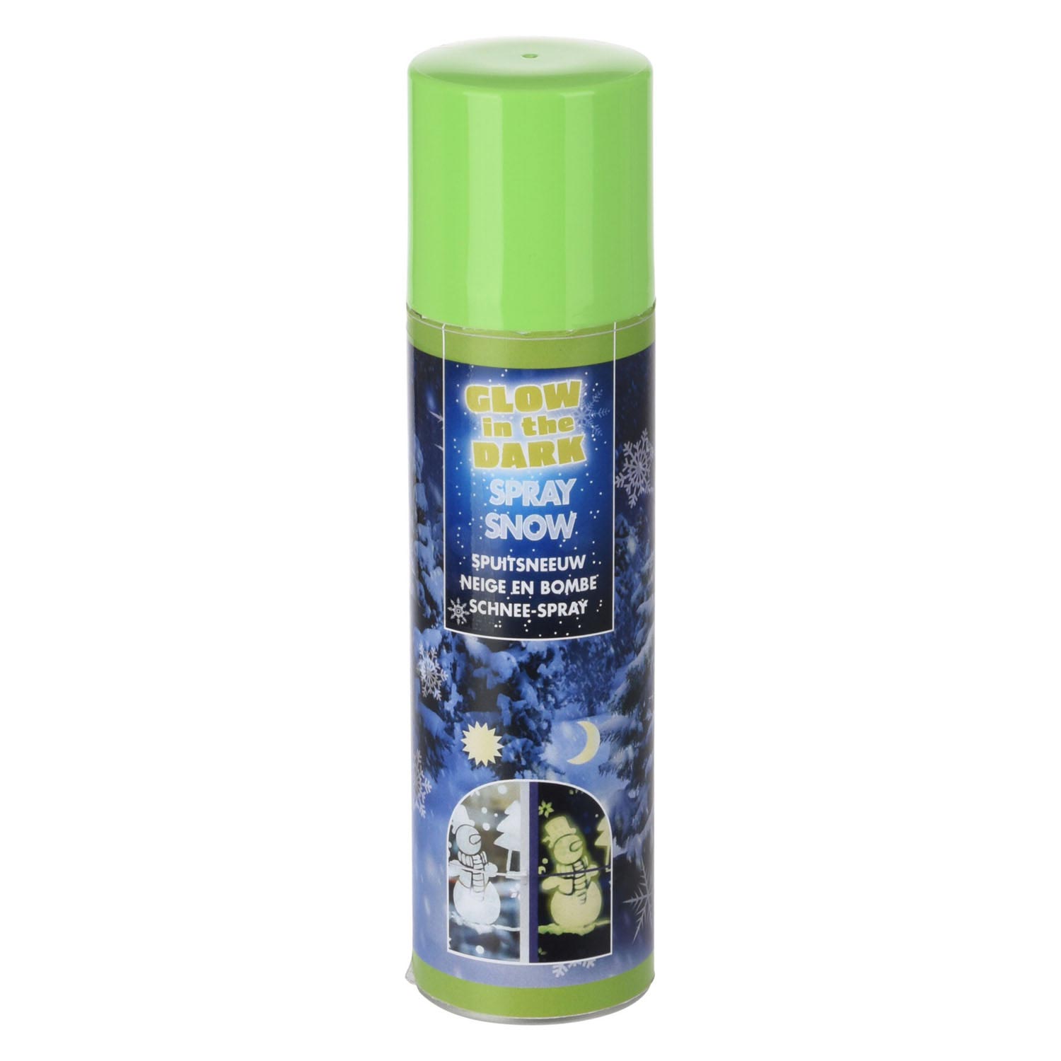 Dirbtinis sniegas GLOW IN THE DARK, 150 ml-0