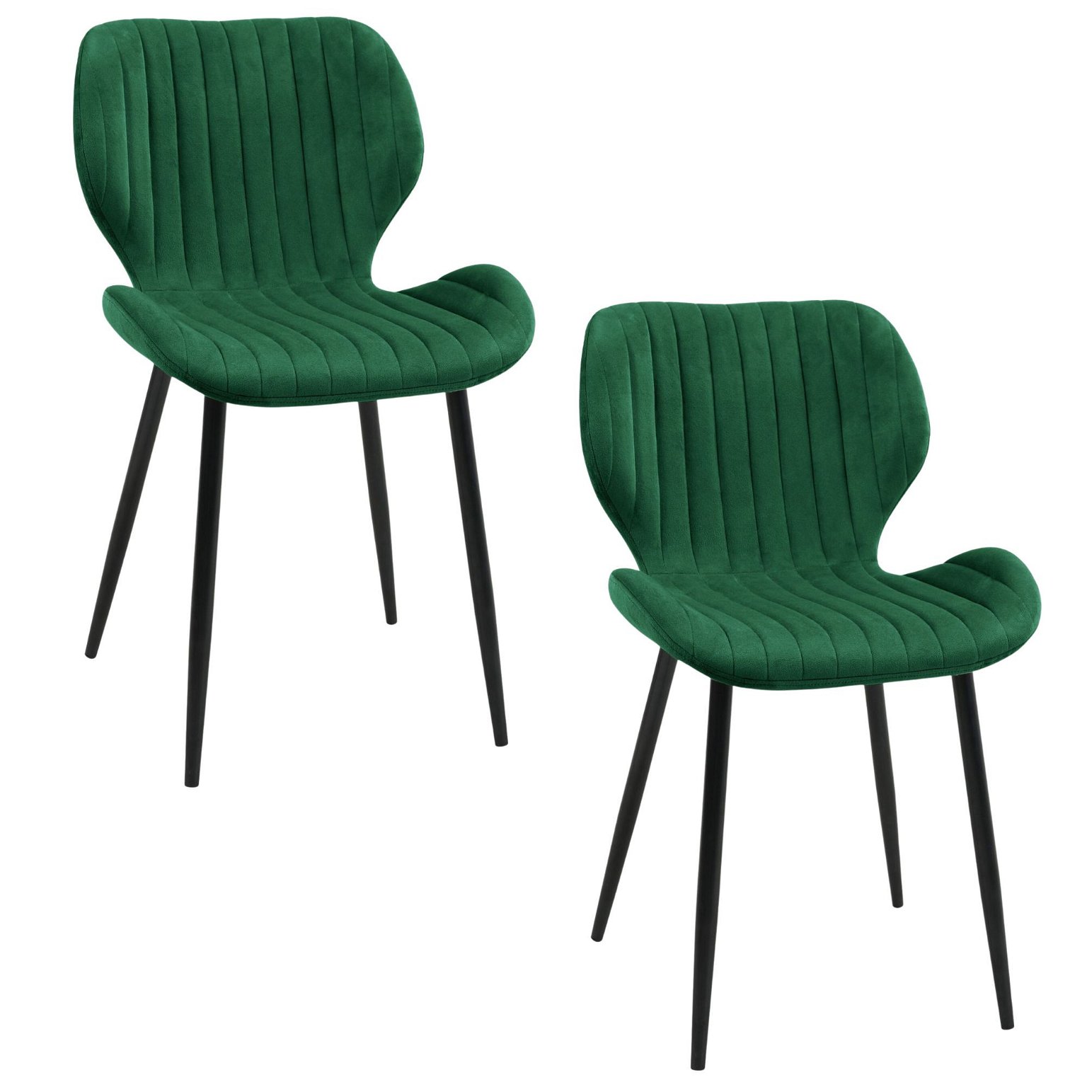 2-ių kėdžių komplektas SJ.17, žalia