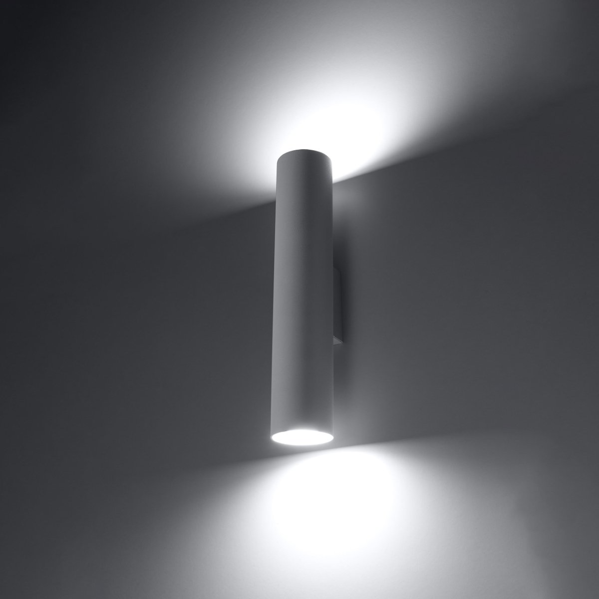 Sieninis šviestuvas SOLLUX LAGOS baltas, 40 W - 3