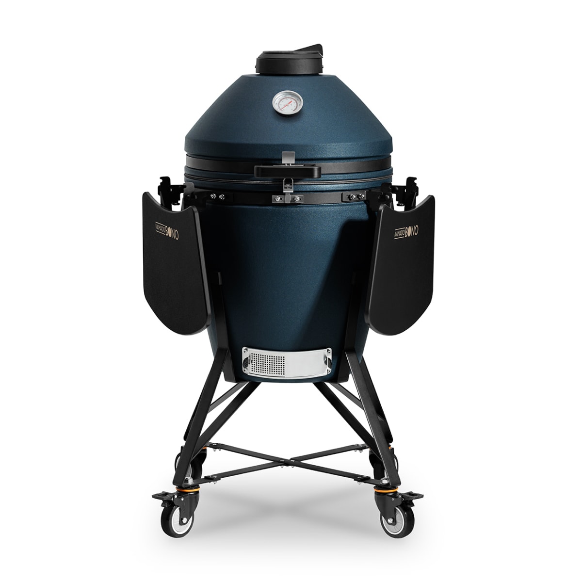 Keraminė kepsninė KAMADO BONO MEDIA EVO, 22", 56 cm, mėlynos sp.-1