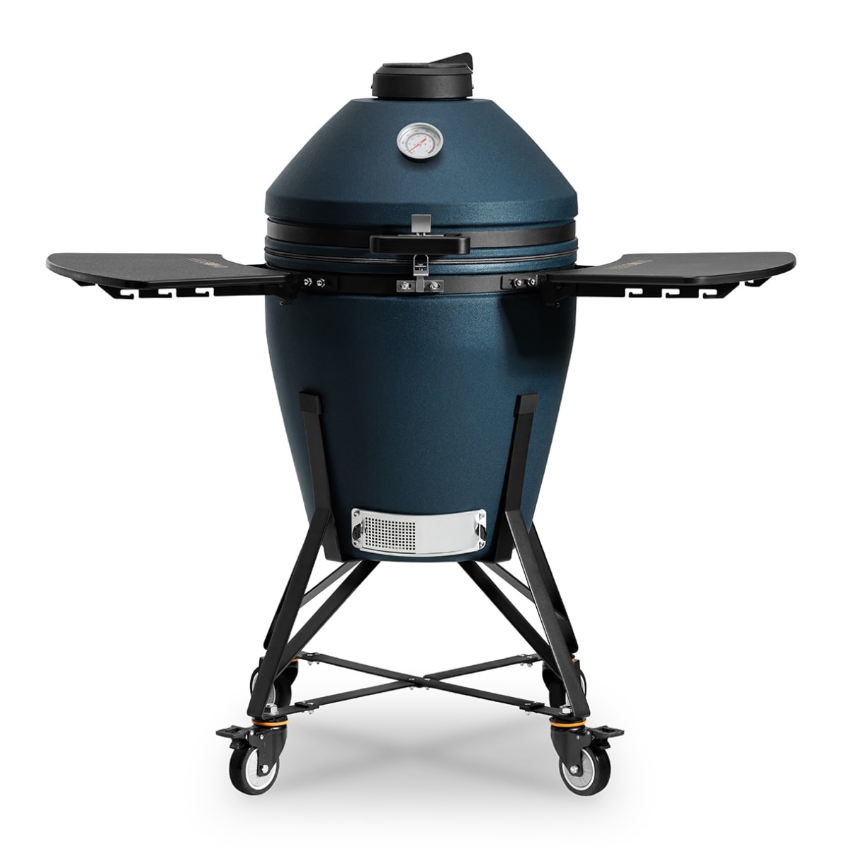 Keraminė kepsninė KAMADO BONO MEDIA EVO, 22", 56 cm, mėlynos sp. - 3