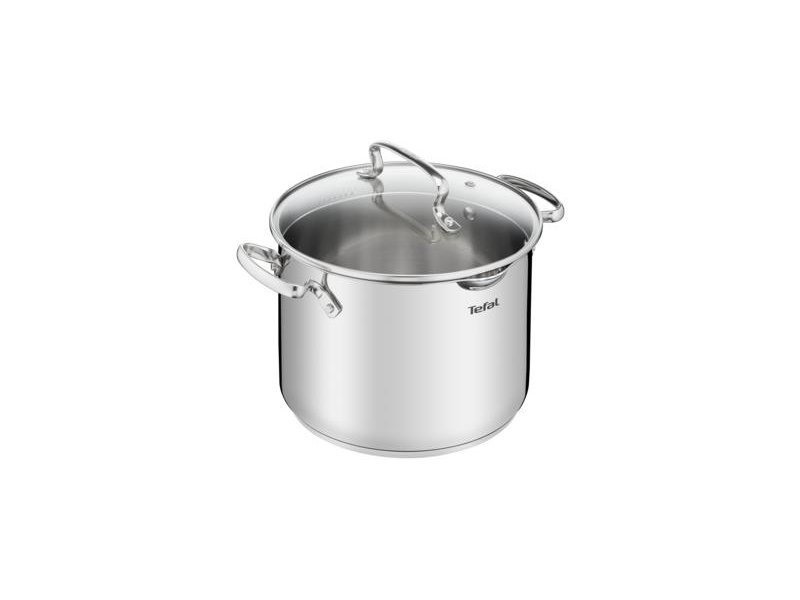Nerūdijančio plieno puodas TEFAL DUETTO PLUS, su dangčiu, 22 cm-1