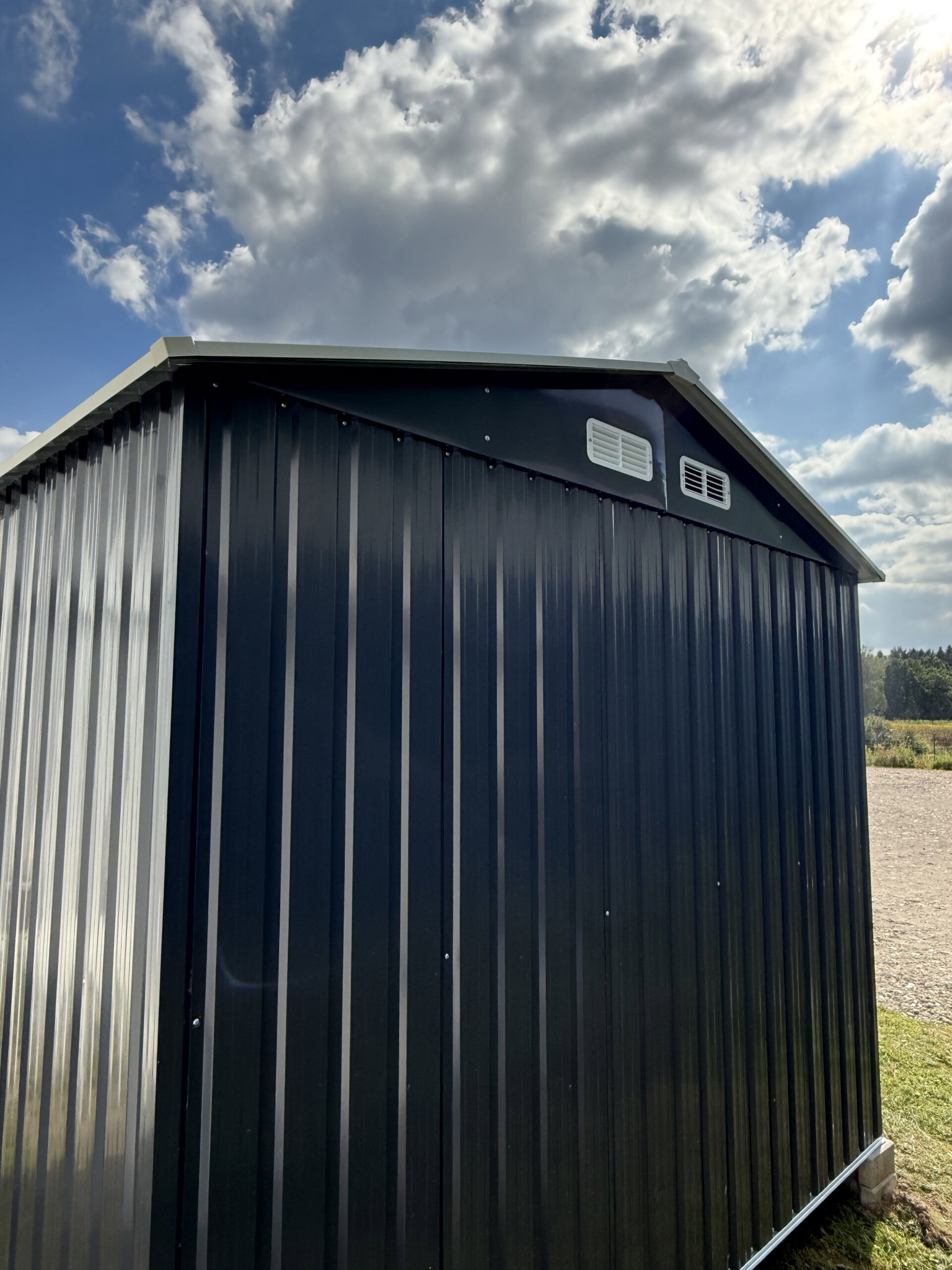 Metalinis sandėliukas, 3,82 m2, antracito - 8