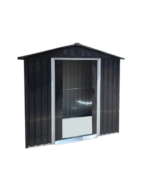 Metalinis sandėliukas, 3,82 m2, antracito-0