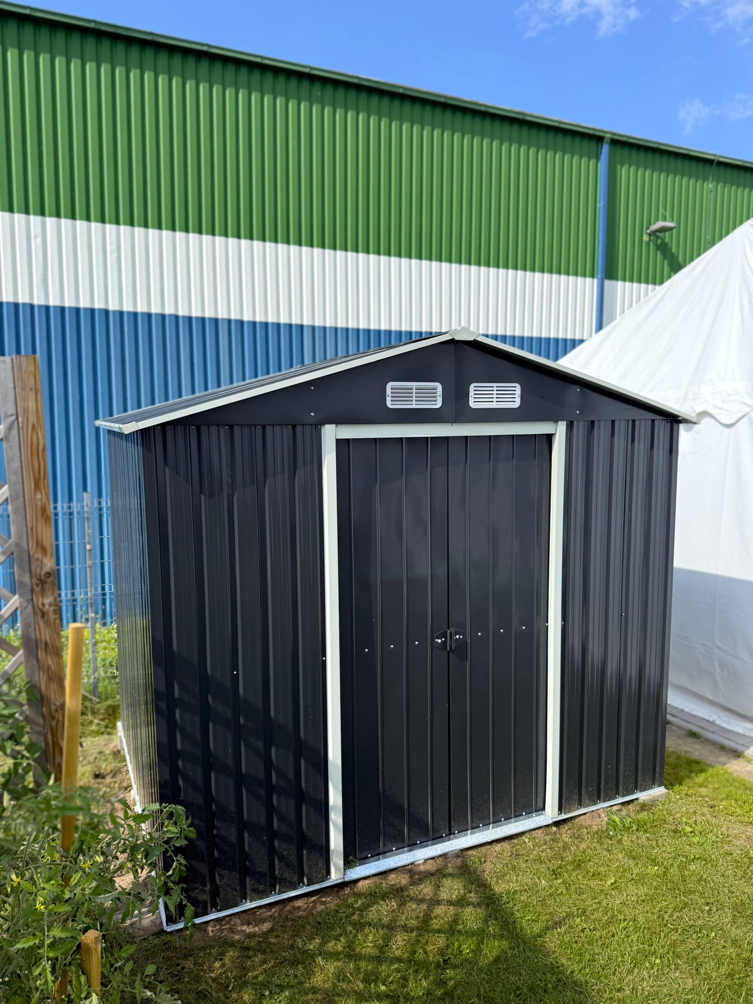Metalinis sandėliukas, 3,82 m2, antracito - 7