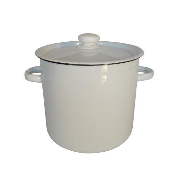 Emaliuotas puodas, 7 l-0