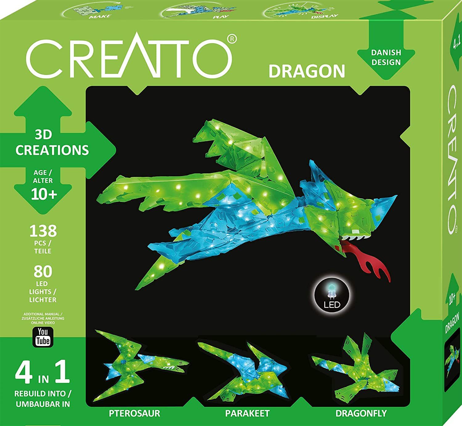 Mokomasis rinkinys CREATTO DRAGON 10+ - 1