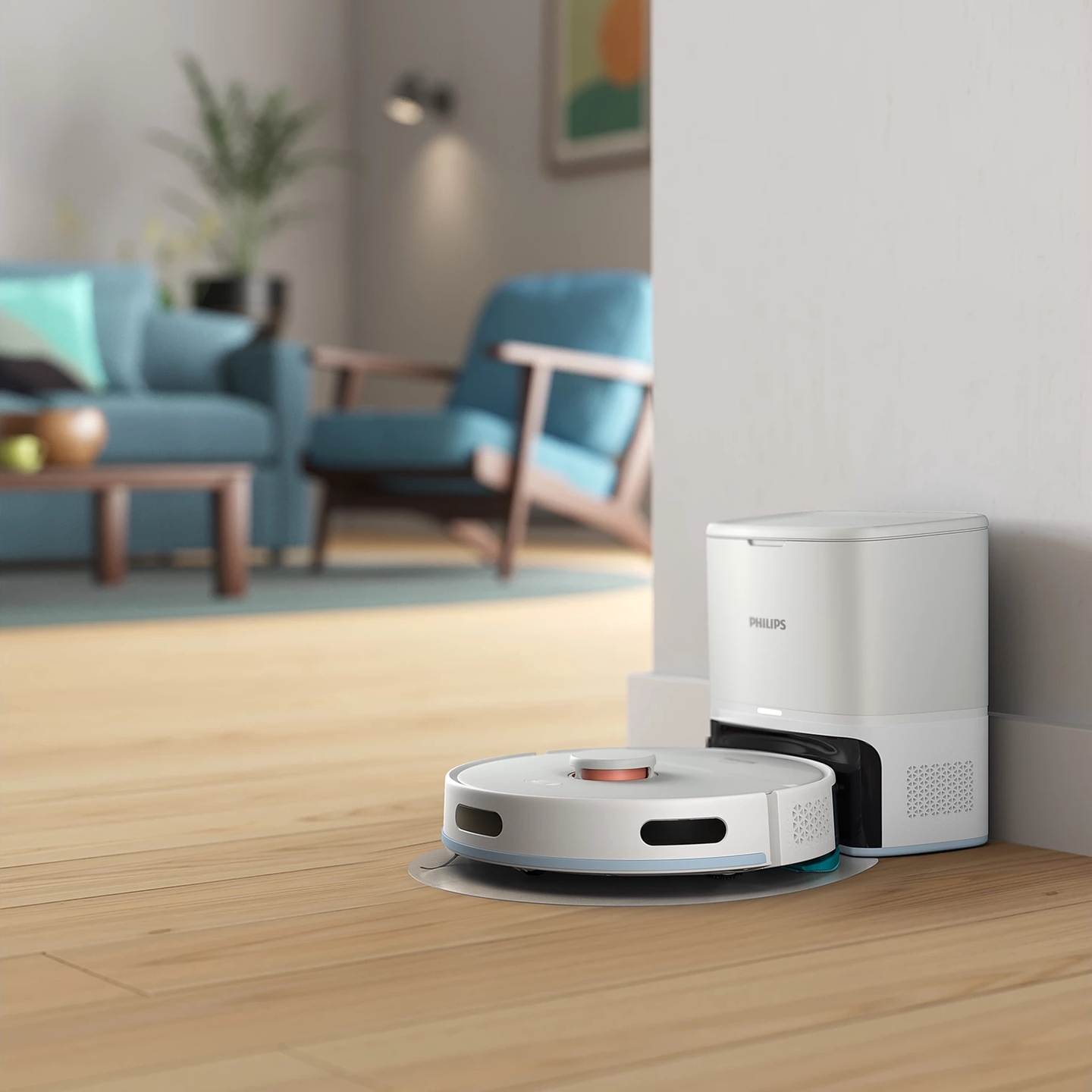 Dulkių siurblys - robotas su stotele PHILIPS XU2100/25 - 3