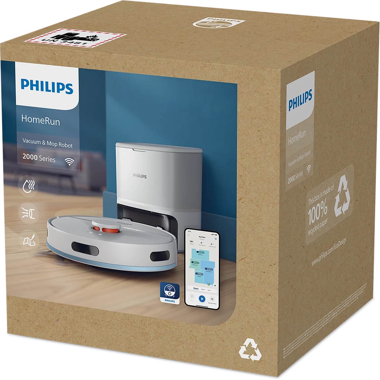 Dulkių siurblys - robotas PHILIPS XU2100/25-1