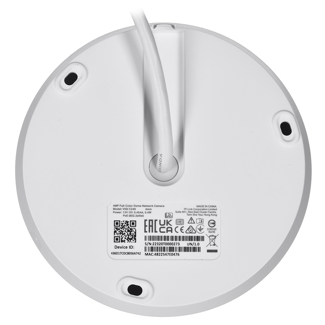 Apsaugos stebėjimo kamera TP-LINK VIGI C240 - 7