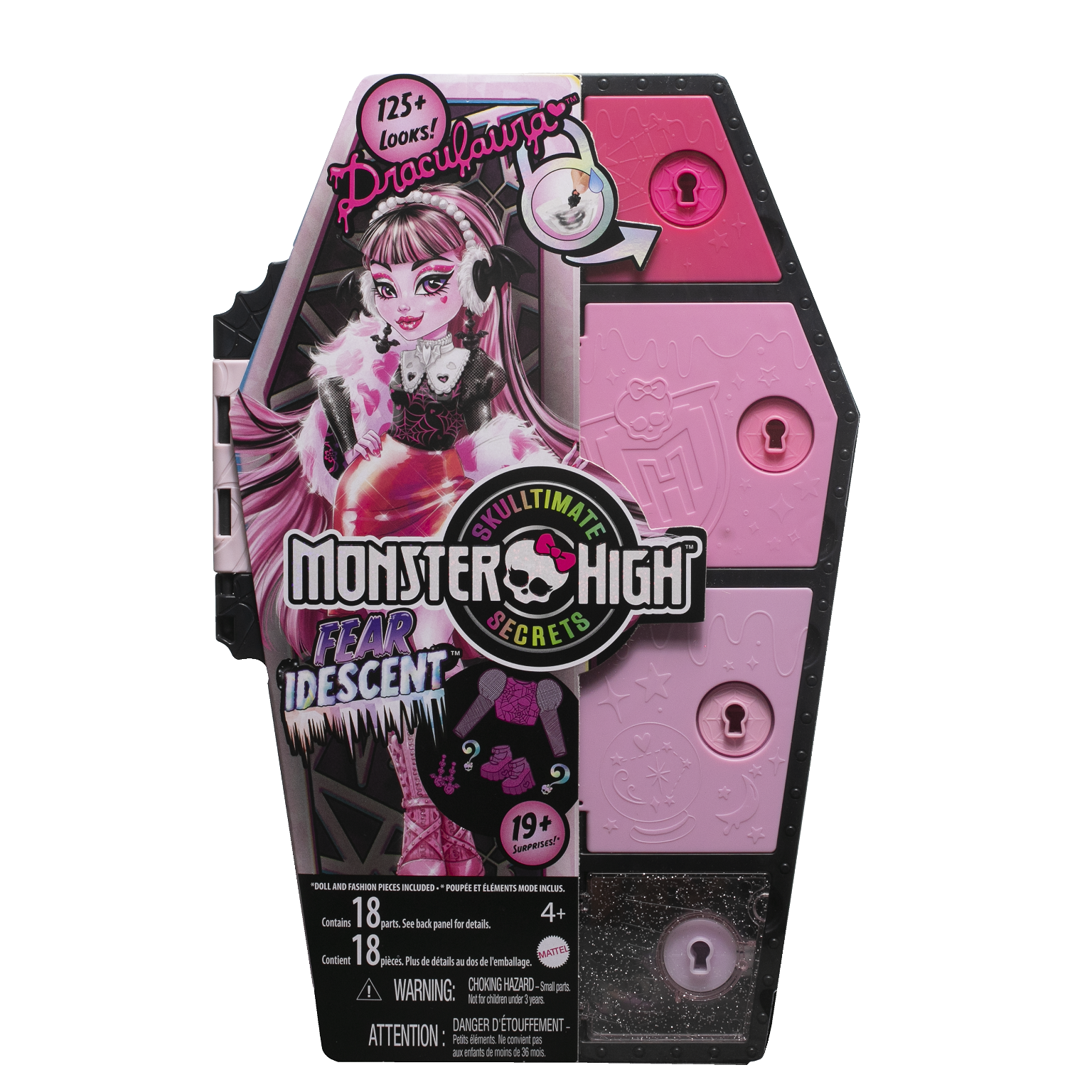 Lėlė Monster High Skulltimates  siurprizų rinkinys – Drakulaura - 6