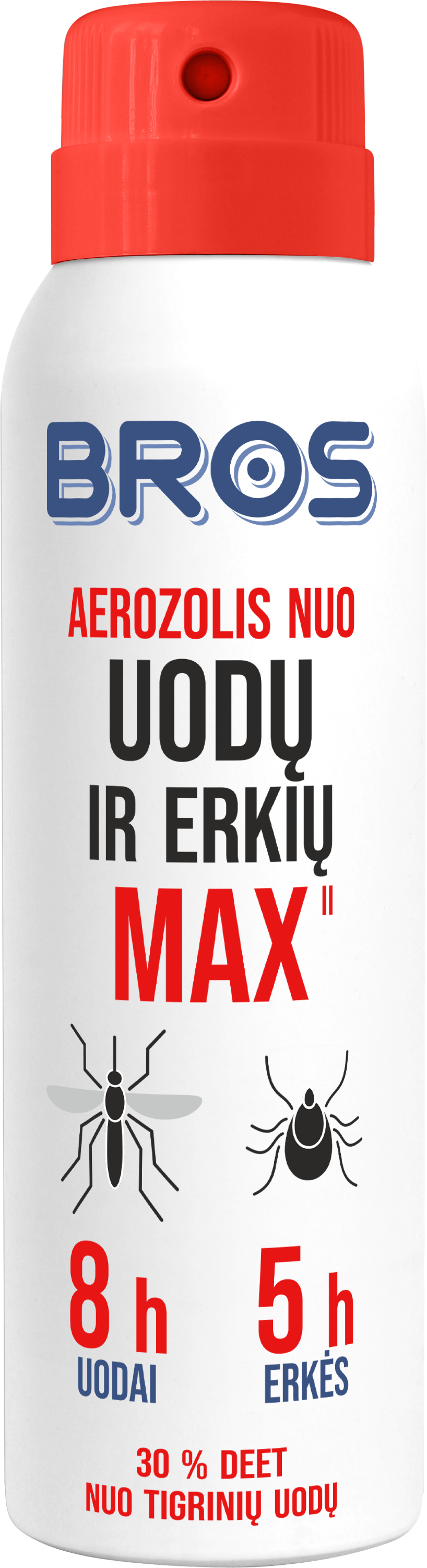 Aerozolis nuo uodų ir erkių BROS MAX, 90 ml-0
