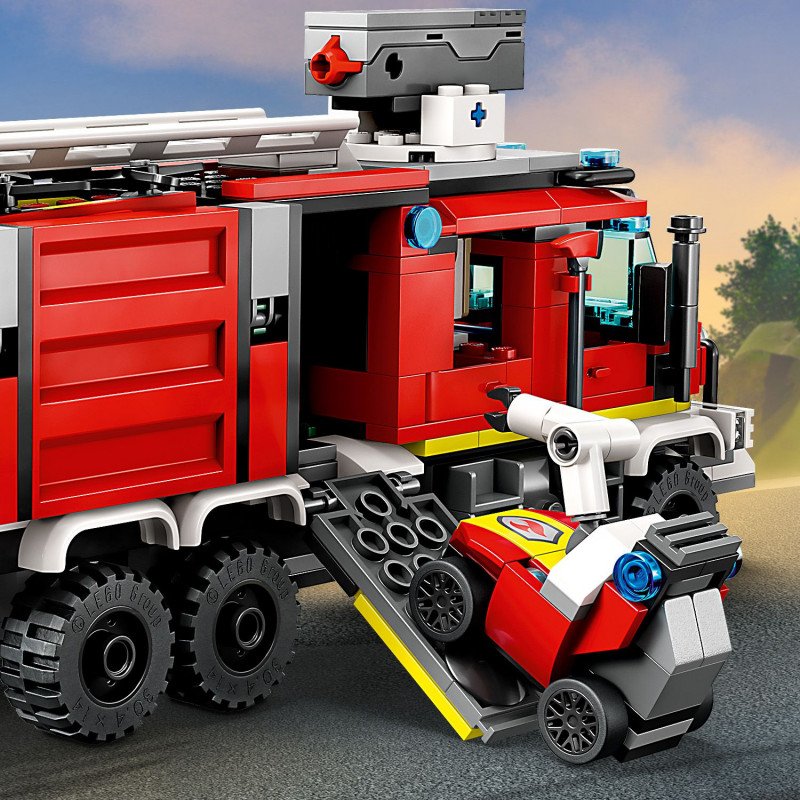 Konstruktorius LEGO City Fire Fire Command Truck 60374 - 6