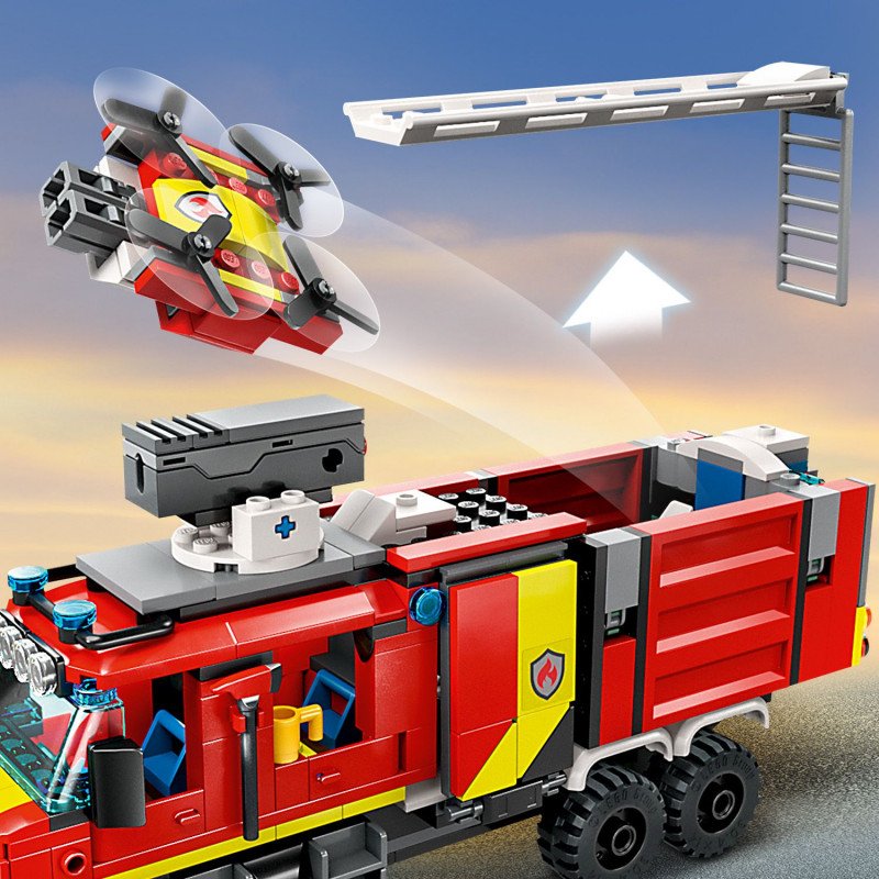 Konstruktorius LEGO City Fire Fire Command Truck 60374 - 5