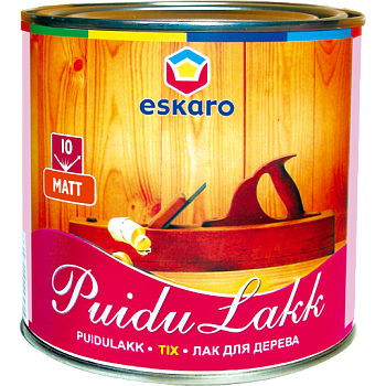 Medienos lakas ESKARO PUIDULAKK 10, matinis, 950 ml-0