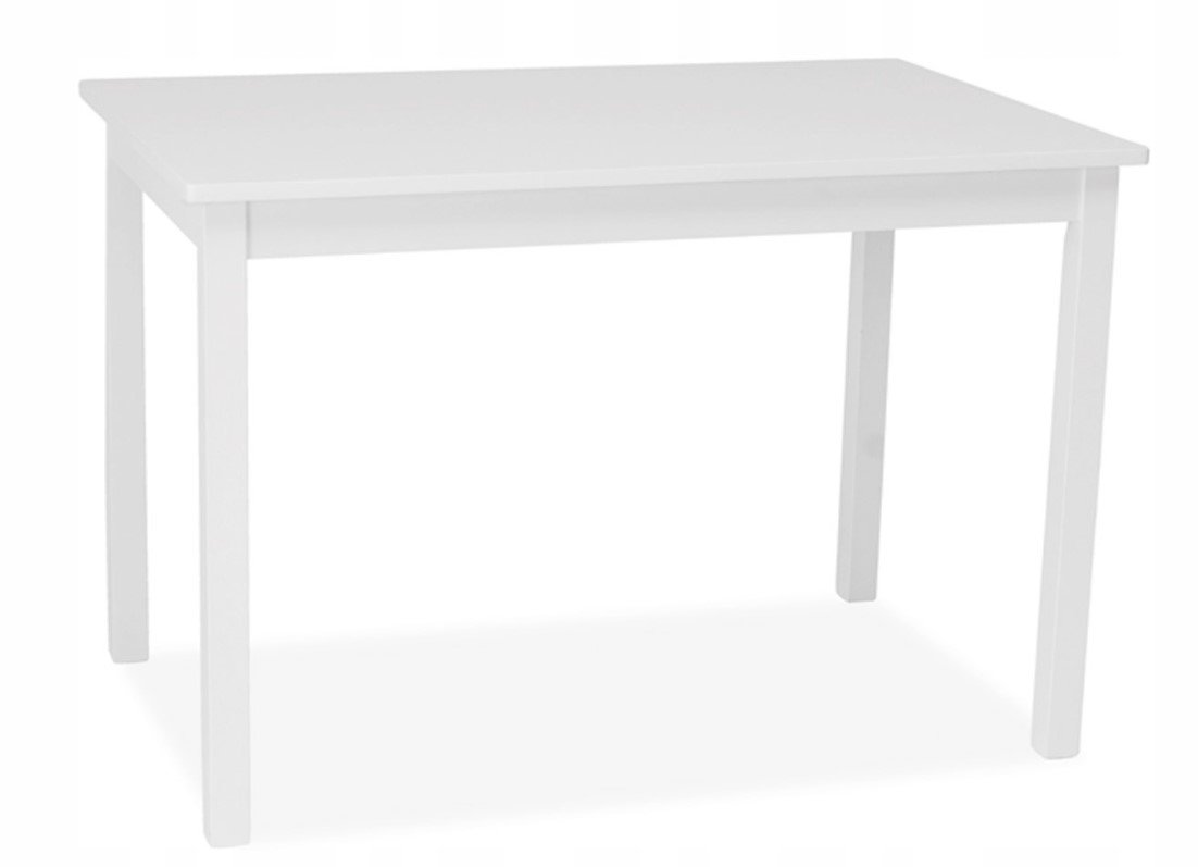 Valgomojo stalas FIORD baltas, 80x60 cm-1