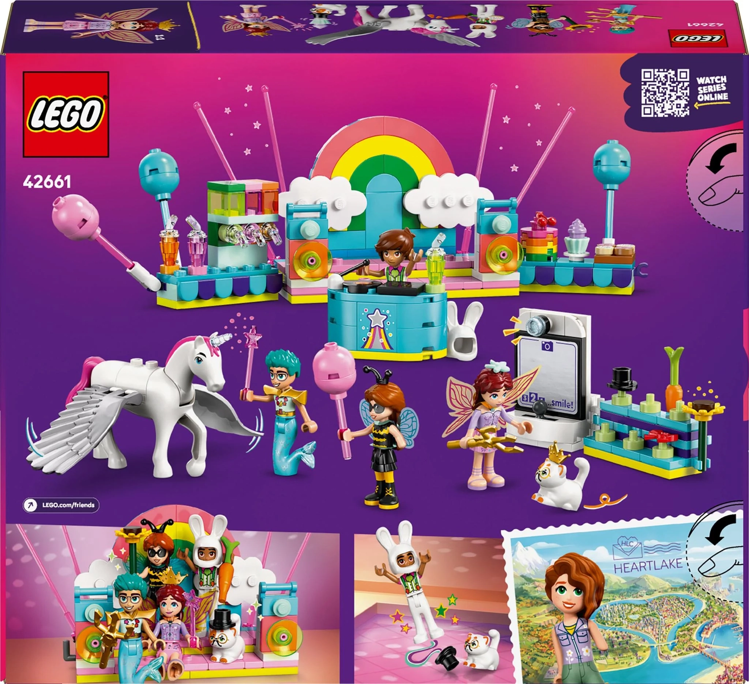 Konstruktorius LEGO Friends Costume Party with Unicorn & Fairy - 2