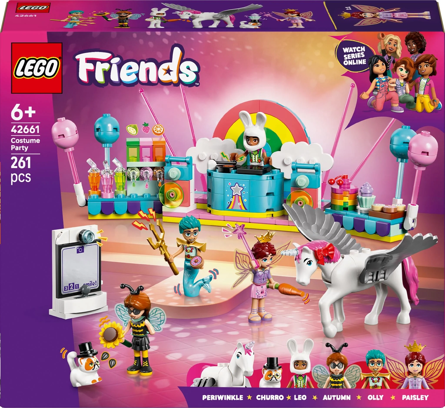 Konstruktorius LEGO Friends Costume Party with Unicorn & Fairy - 1