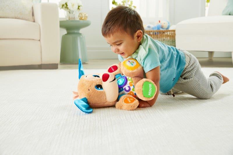 Pliušinis interaktyvus žaislas FISHER PRICE lietuvių kalba-1