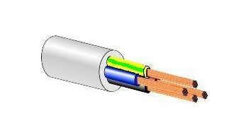 Instaliacinis kabelis, Lietkabelis OMY (H03VV-F), 4 x 0,75 mm², 100 m-0