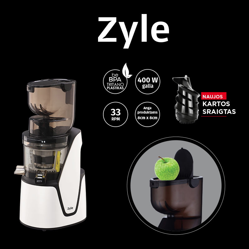 Lėtaeigė sulčiaspaudė Zyle ZY016WSJ - 5