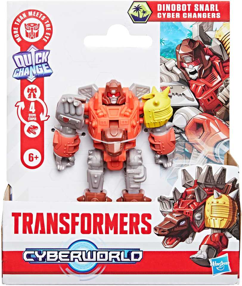 TRANSFORMERS CYBERWORLD Cyber Changers, 10 cm, įvairių dizainų - 5