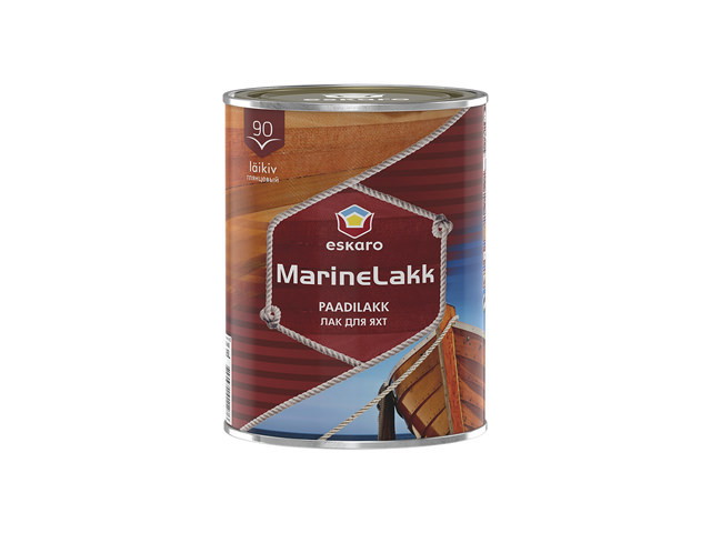 Drėgmei atsparus lakas ESKARO MARINE LAKK 90, blizgus, 950 ml-0